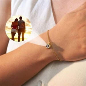 Diamond Projection Photo Bracelet