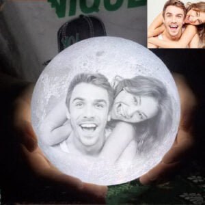 3D Photo Moon Lamp With Photo