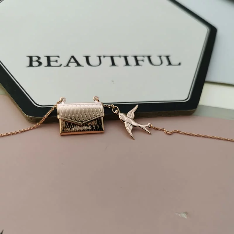 Customized Photo Envelope Necklace Customized Photo Envelope Necklace