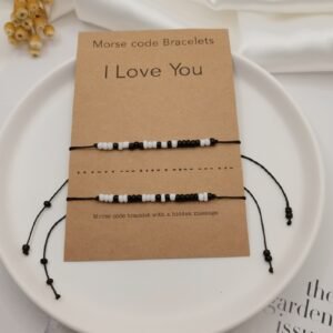 Beaded Rope Couple Bracelet