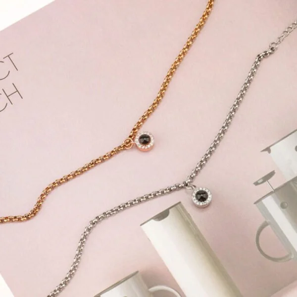 Diamond Projection Photo Bracelet