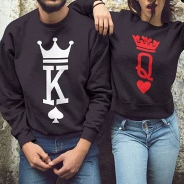 King and queen sweater